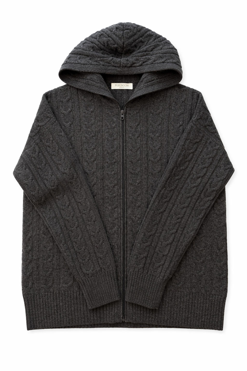 Claude Zip Hoodie Noir