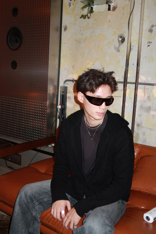 Claude Zip Hoodie Noir