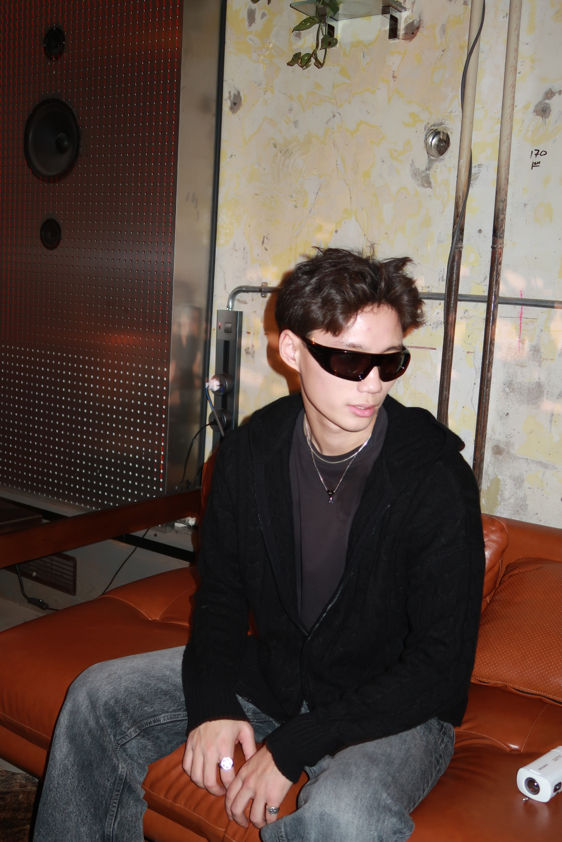 Claude Zip Hoodie Noir